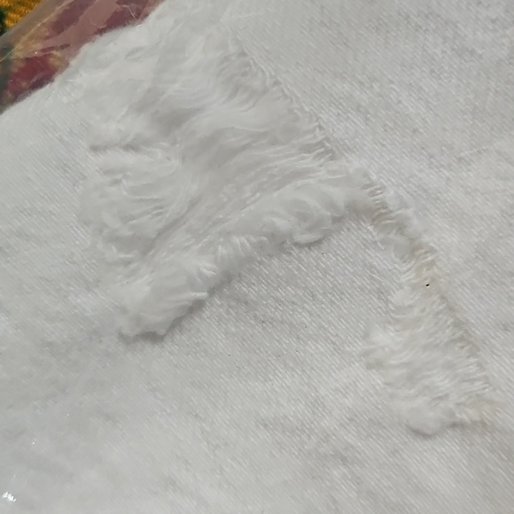 New In Plastic LEVI'S White Distressed 512 Slim Taper Fit Warp Stretch 40 X 30 - Picture 12 of 12